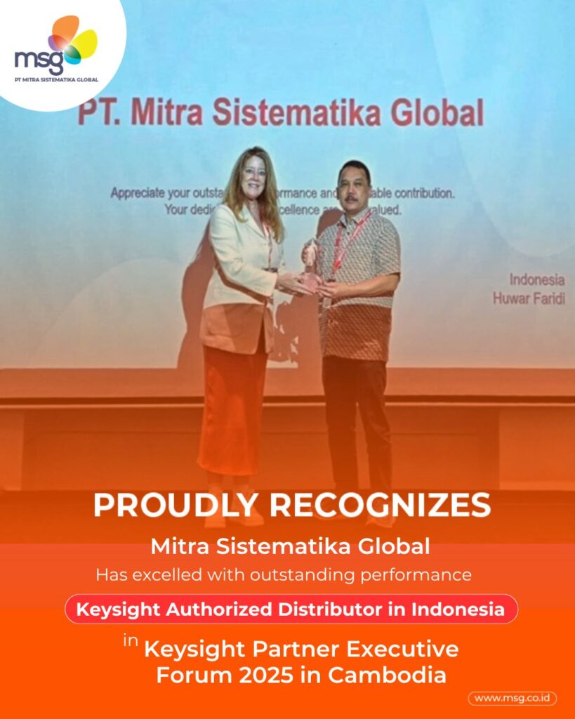 PT Mitra Sistematika Global Raih Apresiasi di Keysight Partner Executive Forum 2025